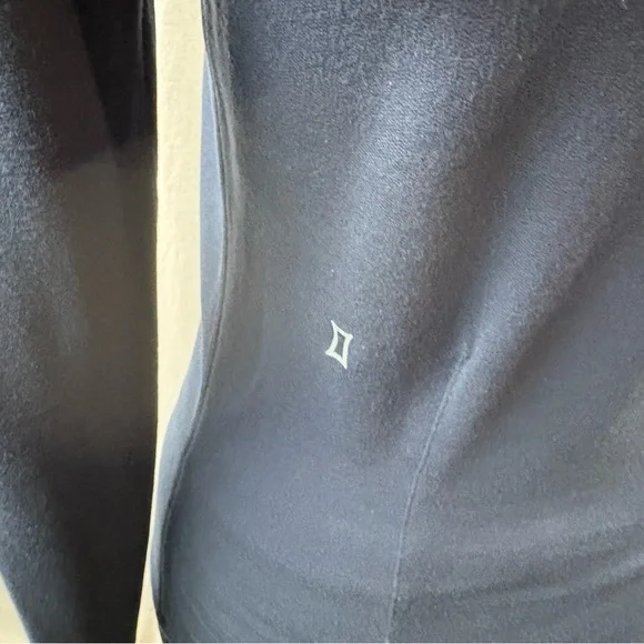 Kit and Ace Navy Crew Neck Cashmere Blend Long Sleeve Top 6 - Picture 9 of 11